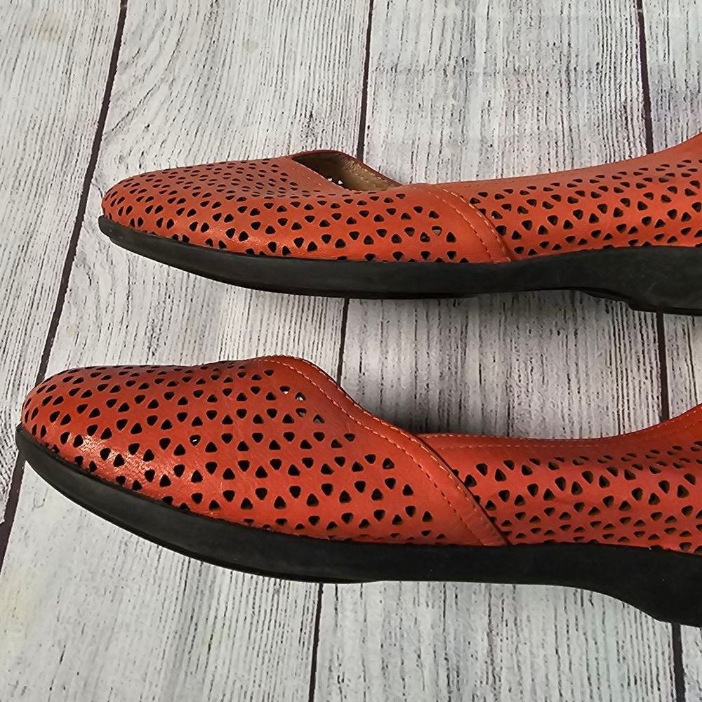 Dansko sz 36 salmon pink slip on flats - Picture 6 of 10